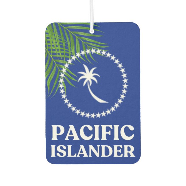 Chuuk Chuukese Micronesia Car Accessory  Air Freshener (Front)