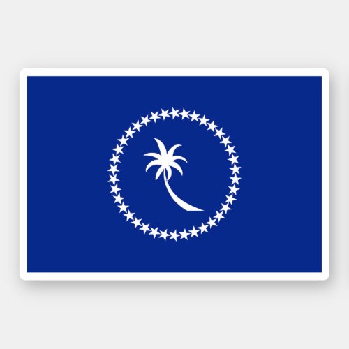 Chuuk Micronesia Sticker