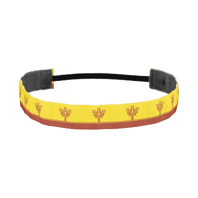 Chuvashia Flag Athletic Headband (Front)