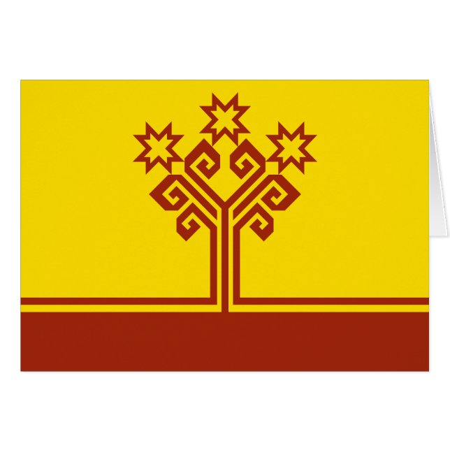 Chuvashia Flag Cards (Front Horizontal)