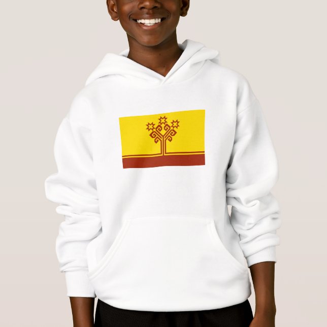 Chuvashia Flag Hoodie (Front)