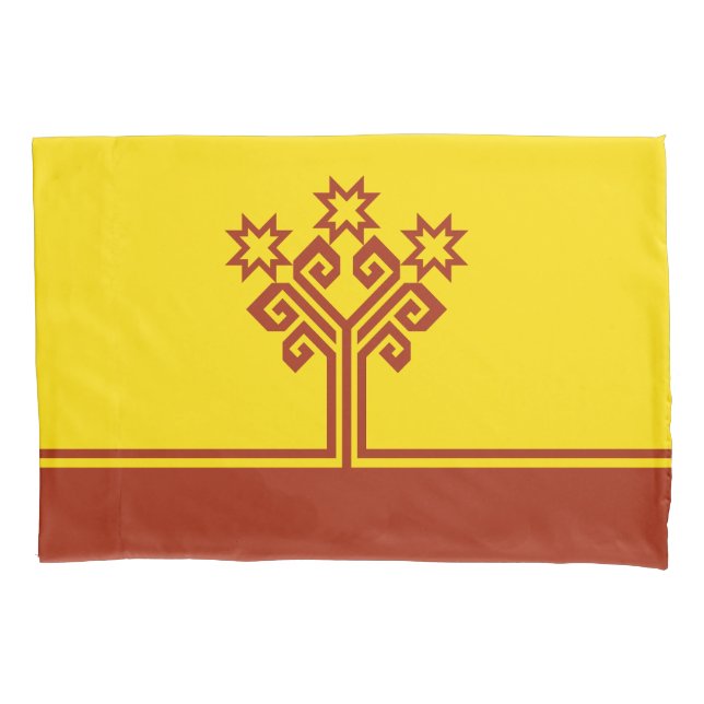 Chuvashia Flag Pillow Case (Front)