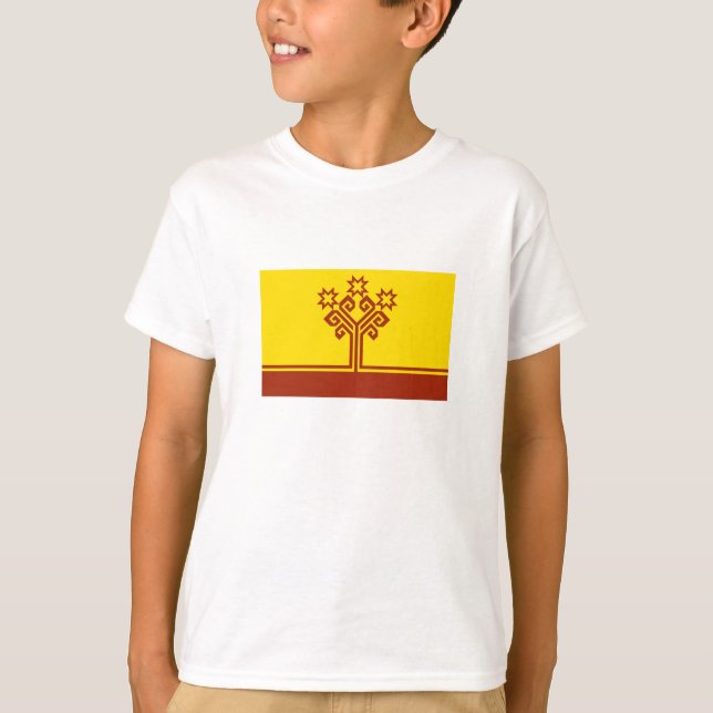 Chuvashia Flag T-Shirt (Front)