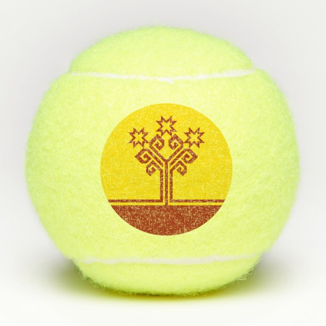 Chuvashia Flag Tennis Balls (Front)