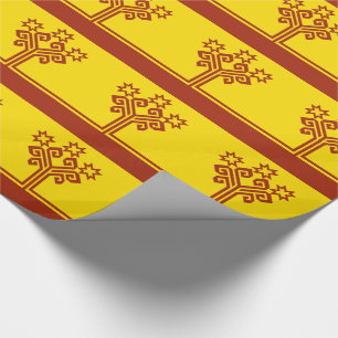 Chuvashia Flag Wrapping Paper