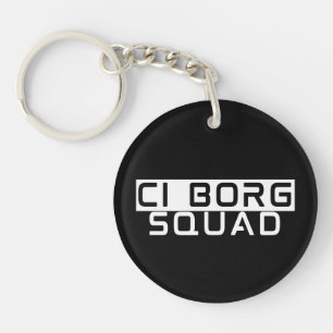 CI Borg Squad - Cochlear Implant / Deaf Awareness Keychain