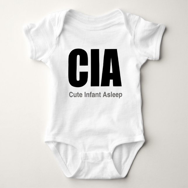 CIA - Baby Baby Bodysuit (Front)