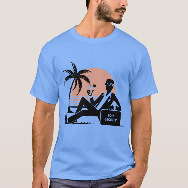 CIA Retired Agent T-Shirt (Front)