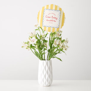 Ciao Baby Baby ShowerPersonalized Italian Amalfi Balloon