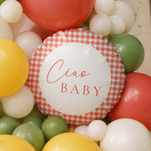 Ciao Baby Italian Baby Shower Balloon