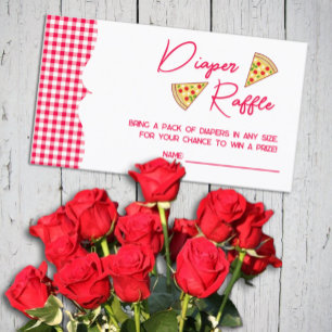 Ciao Baby Italian Baby Shower Diaper Raffle Enclosure Card