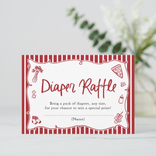 Ciao Baby Italian Baby Shower Diaper Raffle Game