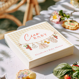 Ciao Baby Italian Baby Shower Napkins