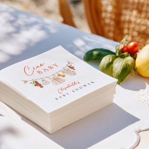 Ciao Baby Italian Baby Shower Napkins