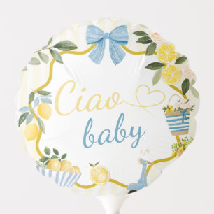Ciao Baby Italian Lemon Party Balloon