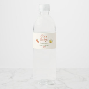 Ciao Baby Italian Market Baby Shower Water Bottle Label
