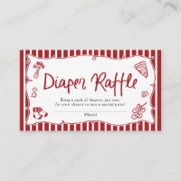Ciao Baby Italian Pizza Baby Shower Diaper Raffle