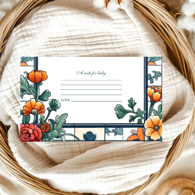 Ciao Baby Italy Inspired Baby Shower Note for Baby Enclosure Card (Creator Uploaded)