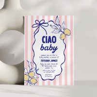 CIAO BABY Lemon Mediterranean Amalfi Baby Shower
