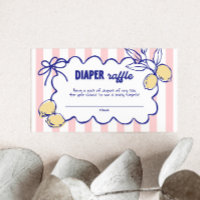 CIAO BABY Lemon Mediterranean Diaper Raffle