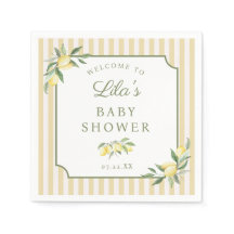 Ciao Baby Lemon Shower Napkins