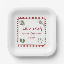 ciao bambino doodle  baby pregnancy napkins