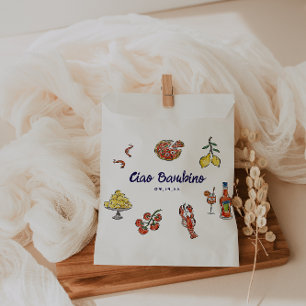 Ciao Bambino Italian Mediterranean Baby Shower Favor Bag