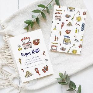 Ciao Bambino Italian Summer Diaper Raffle Card