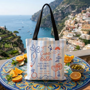 Ciao Bella Amalfi Coast Bachelorette Party Tote Bag