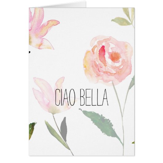 Ciao Bella Cards (Front)