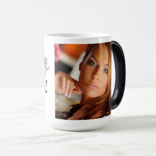 Ciao Bella! Custom Photo Color Morph Mug