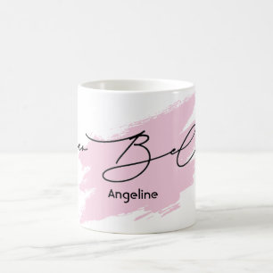 Ciao Bella Italian Brush Stroke Name Mug