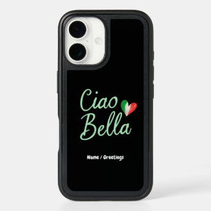 Ciao Bella Italian Flag Fun & Magical Design iPhone 16 Case
