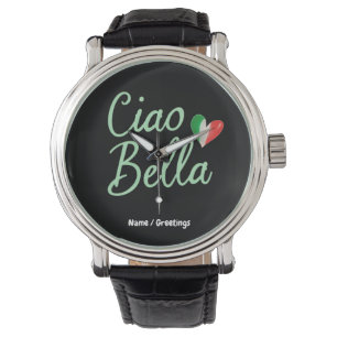 Ciao Bella Italian Flag Fun & Magical Design Watch