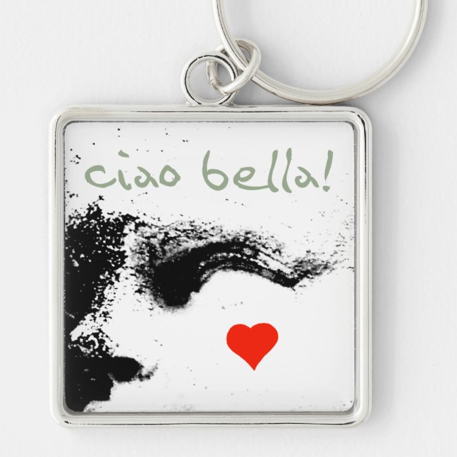 ciao bella! keychain (Front)