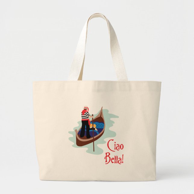 Ciao Bella Large Tote Bag (Front)