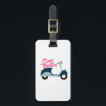 Ciao Bella Luggage Tag Scooter<br><div class="desc">Off to see the world in style with this fun travel accessory.</div>