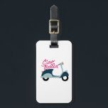 Ciao Bella Luggage Tag Scooter<br><div class="desc">Off to see the world in style with this fun travel accessory.</div>