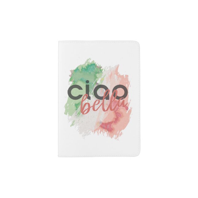 "ciao bella" passport holder (Front)