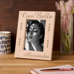 Ciao Bella Personalized Engraved Frames