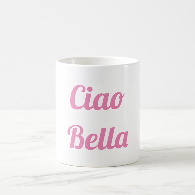 Ciao Bella Pink Mug (Center)