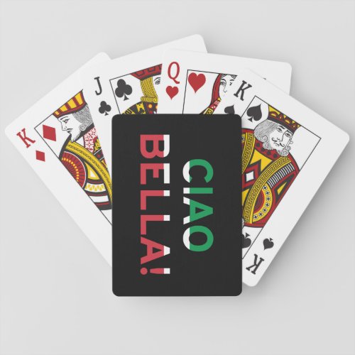 Ciao Bella Poker Cards