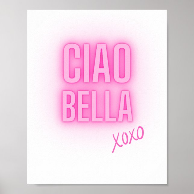 Ciao Bella Poster Print (Front)