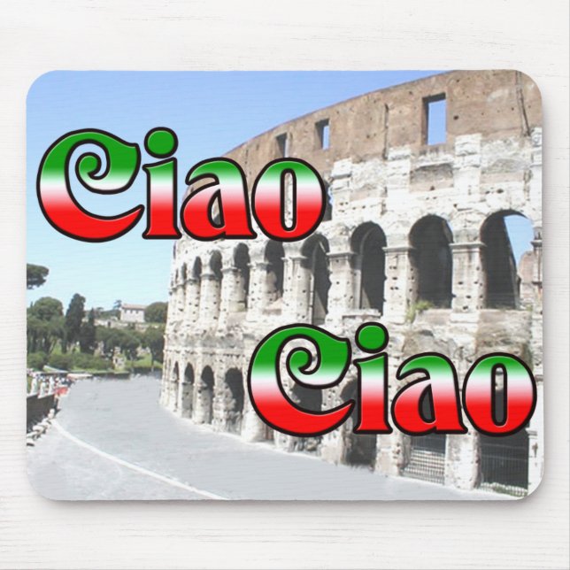 Ciao Ciao Mouse Pad (Front)