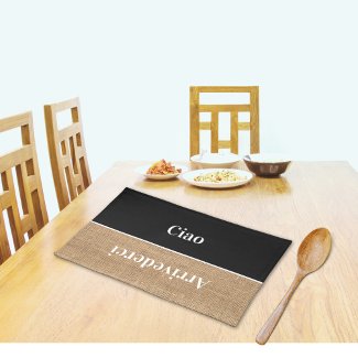 Ciao - greetings in Italian