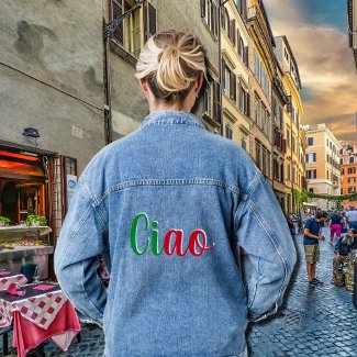 Ciao - handwritten greeting in Italian
