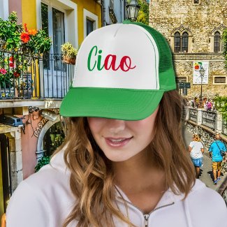 Ciao - handwritten greeting in Italian