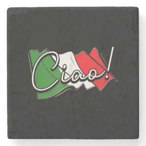 Ciao! - Italian and European Venice Scooter and La Stone Coaster