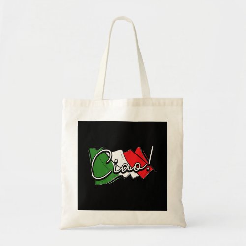 Ciao _ Italian and European Venice Scooter and La Tote Bag