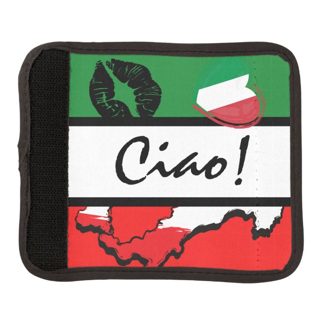 Ciao Italian Luggage Handle Wrap (Front)